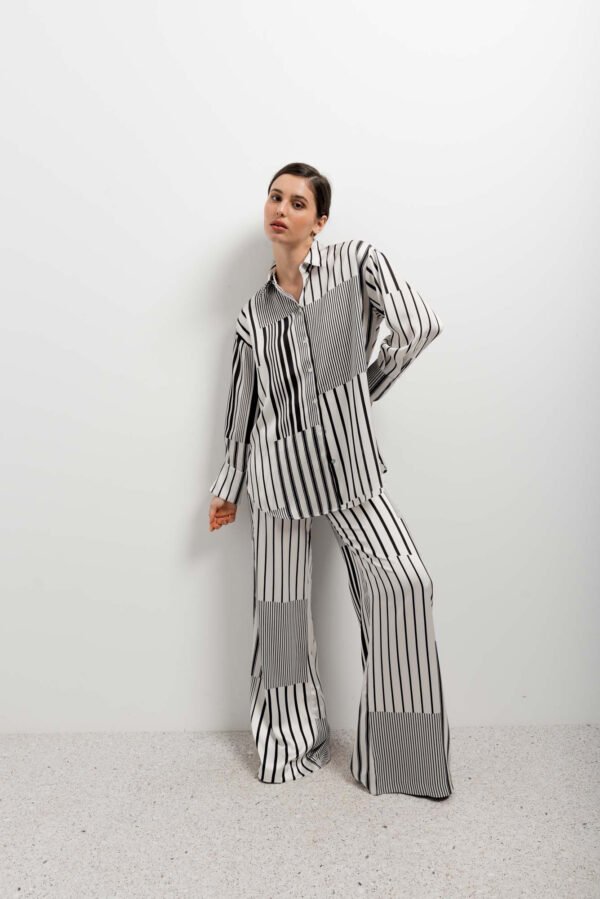 PANTALÓN RAYAS COMBINADO