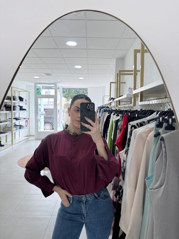 CAMISA BURDEOS FILA