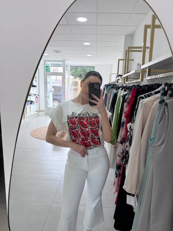PANTALÓN VAQUERO BLANCO