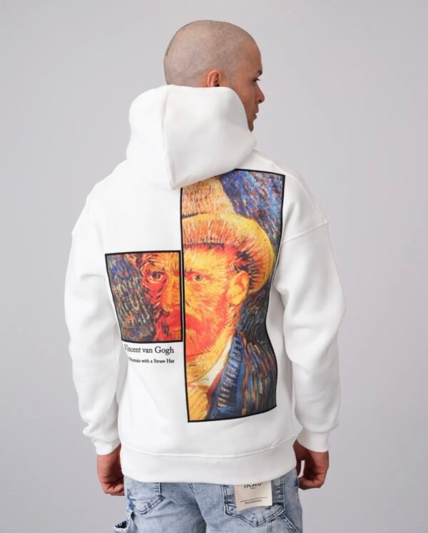 SUDADERA BLANCA VAN GOGH - Imagen 2