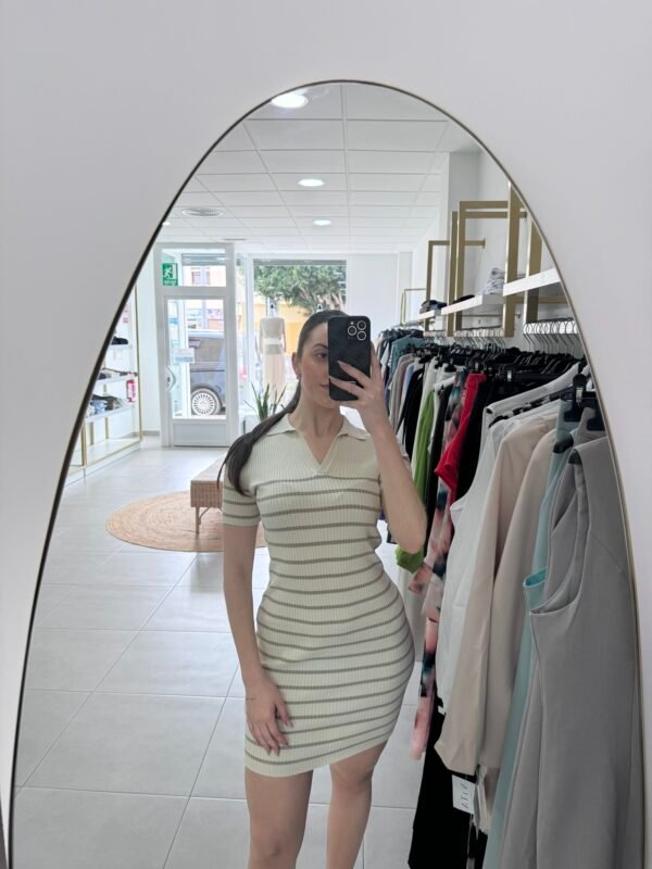 VESTIDO PUNTO RAYAS